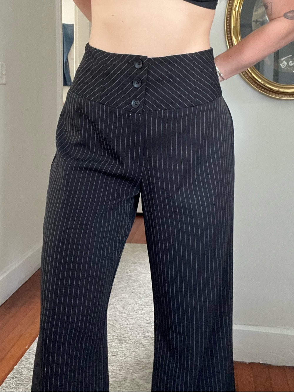 Y2K Pinstripe Trouser